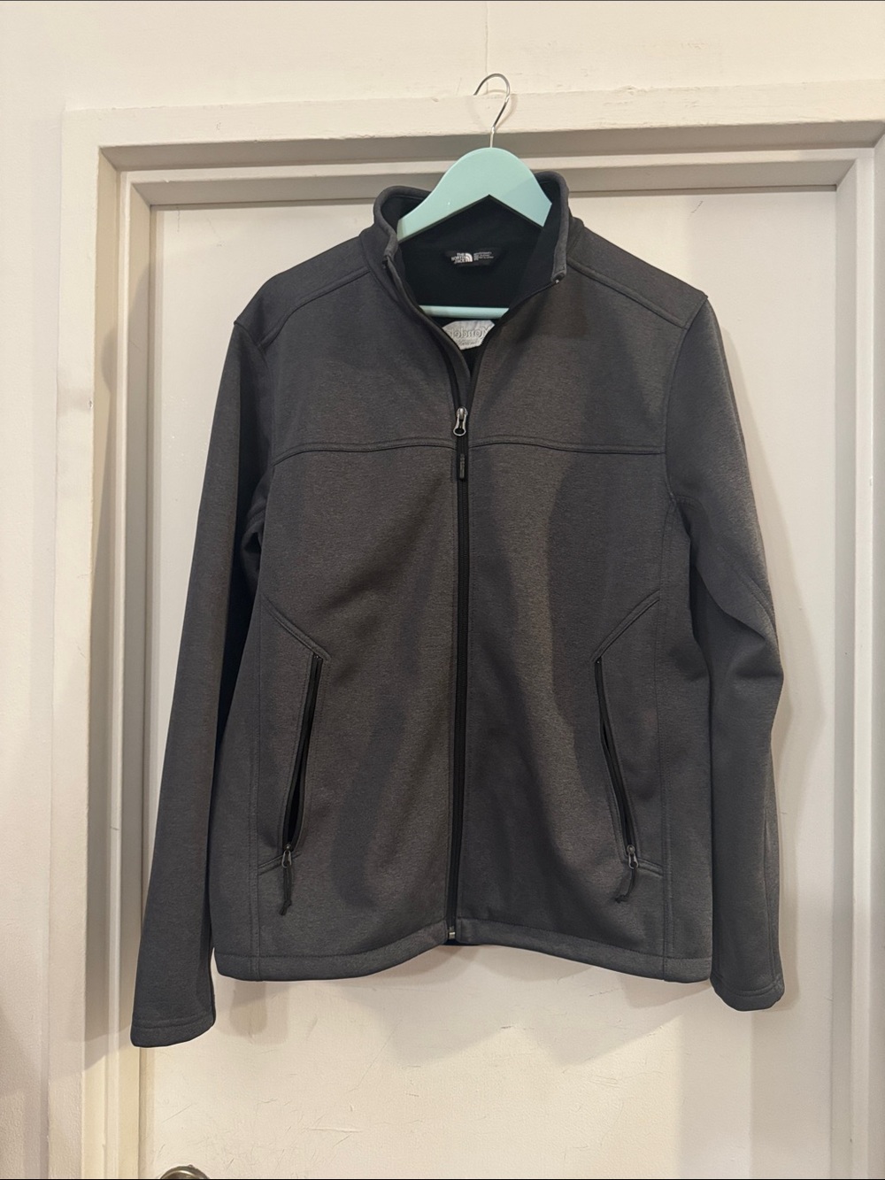 The North Face Men's Dark Gray Full-Zip Performance Jacket